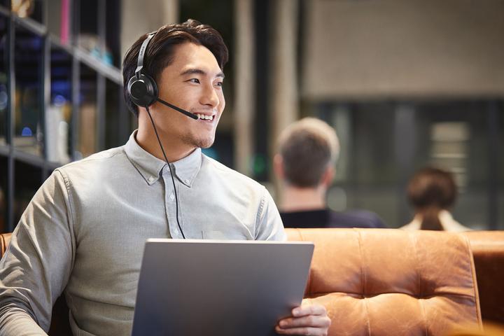 Actual product image Jabra Evolve2 30 SE UC Mono NC (USB-C) (Cable, USB-C)