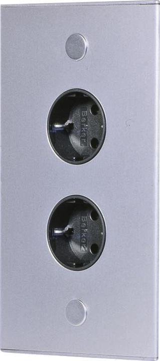 Thebo 17586/200/2 Hoekcontactdoos, 240 V, roestvrij staal, L
