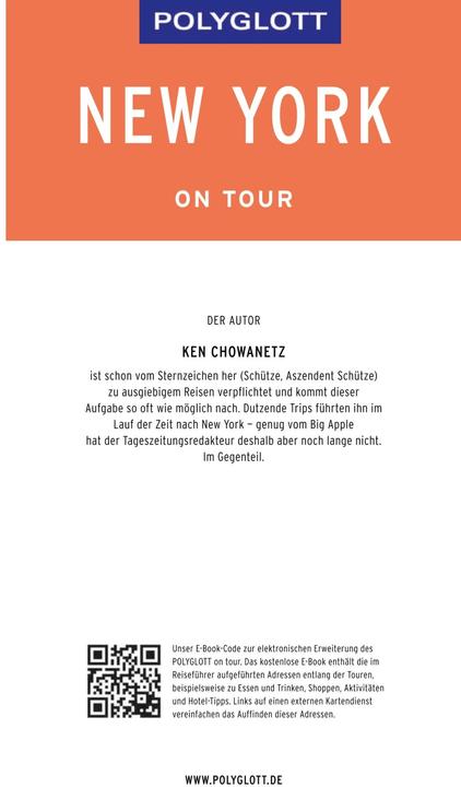 Image du produit on tour Reiseführer New York (Allemand, Ken Chowanetz, 2019)