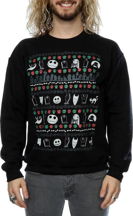 Produktbild Disney Nightmare Before Christmas Festive Icons Sweatshirt (XL)