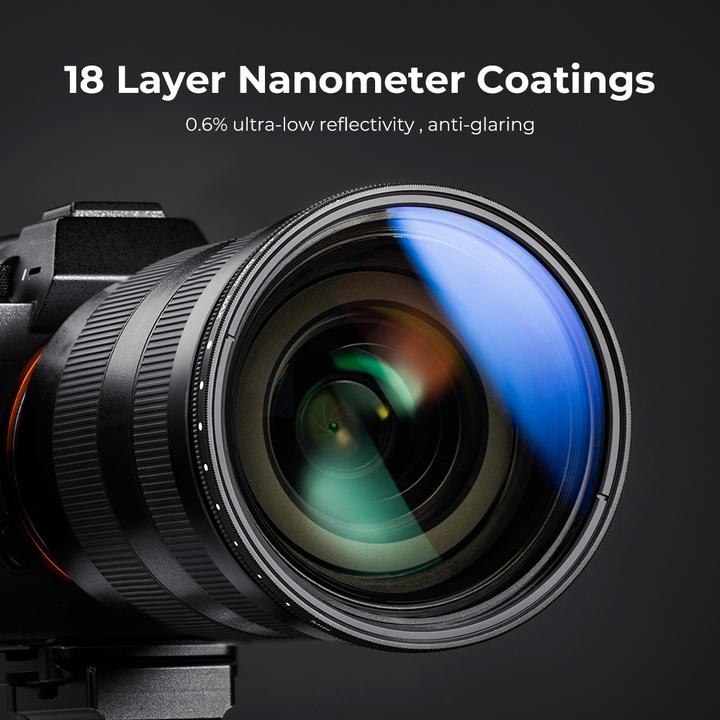 Actual product image K&F Concept Filter Slim 43 MM KV34 (43 mm, Neutral density filter)
