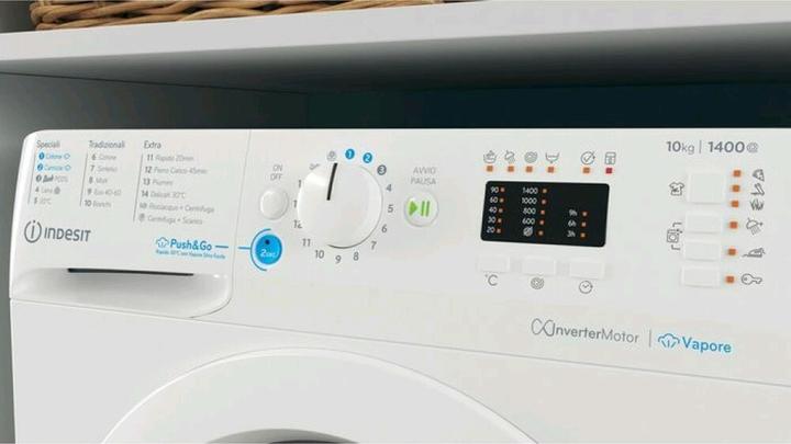 Actual product image Indesit Free-standing washing machine BWA 101496X WV IT - BWA 101496X WV IT (10 kg, Left)