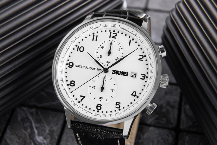 Produktbild Skmei 9301SISIBK Herrenuhr + BOX