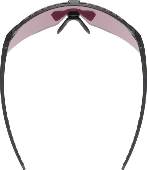Actual product image Uvex Sports pace stage CV (black matt (silver), colourvision serious silver)
