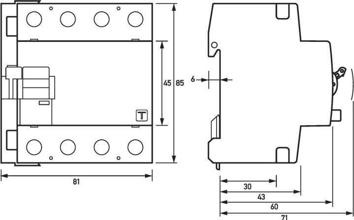 Actual product image Doepke GmbH RCD switch DFS4 040-4/0.03-A NA