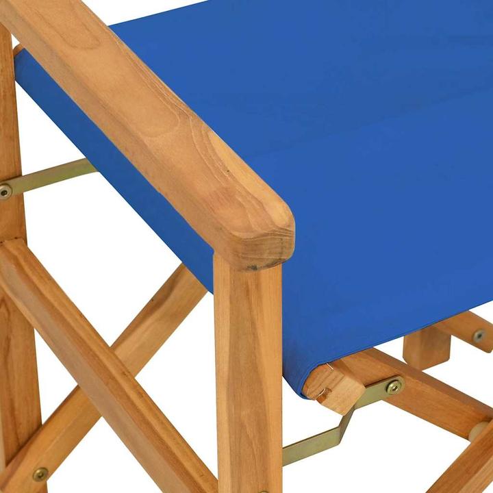 Immagine prodotto VidaXL Sedia da regista pieghevole in teak