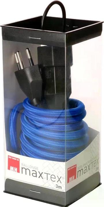 Produktbild Max Hauri Verlängerungskabel 3 m T13 - T12, Blau (3 m, Typ 13)