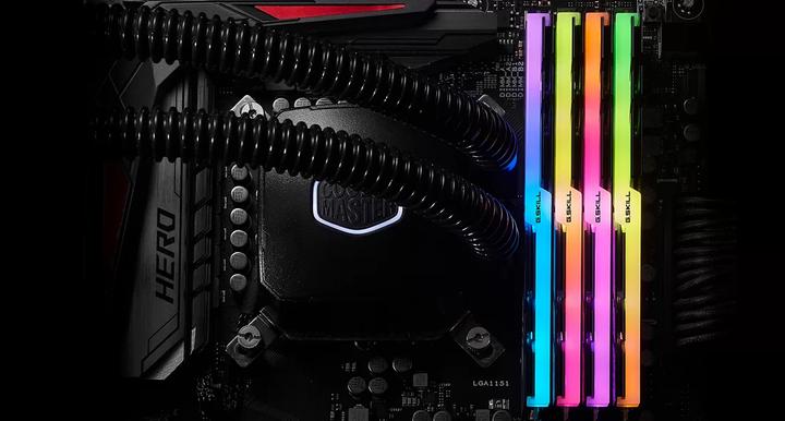 Image du produit G.Skill Trident Z RGB (4 x 16GB, 3600 MHz, RAM DDR4, DIMM)