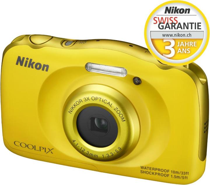 Produktbild Nikon COOLPIX S33, Wasserfest bis 10m (1/3.2")