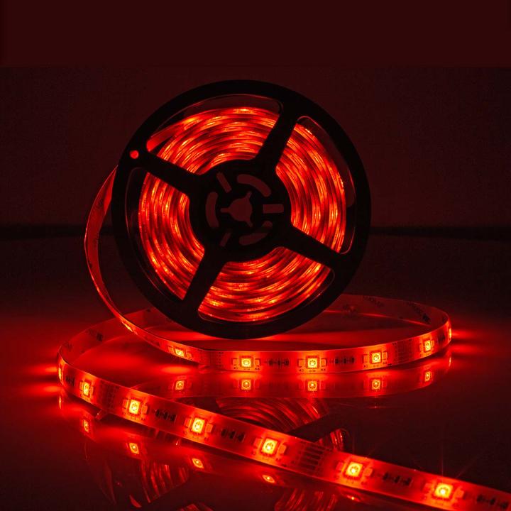 Image du produit Nedis SmartLife LED-Streifen | Wi-Fi | Kaltweiss / RGB / Warmweiss | SMD | 5.00 m | IP21 | 2700 - 65 (RGB, 500 cm, Intérieur)