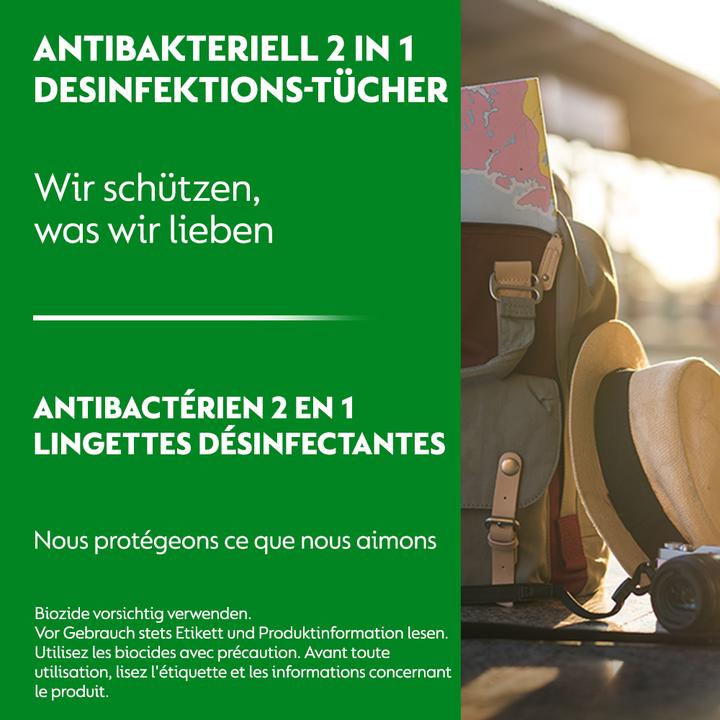 Produktbild Dettol 2in1 Desinfektions-Tücher