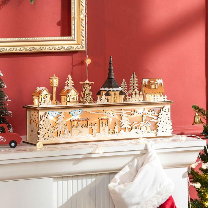 Actual product image Jamb Christmas Village 10 LED