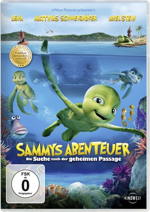 Sammy's Adventure The Search For The Secret Passage (DVD, 2009, German)