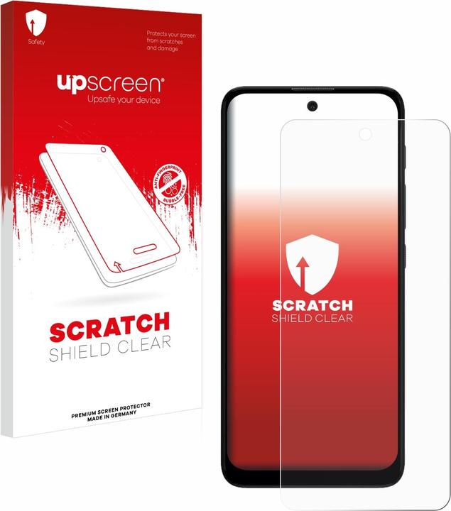 Produktbild upscreen Schutzfolie Displayschutz Displayschutzfolie Folie Klar Transparent (1 Stück, Motorola Moto E30)