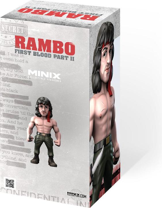 Actual product image Minix RAMBO - Rambo avec Bandana - Figurine 12cm