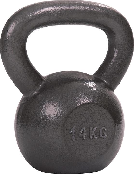 Produktbild Sport-Thieme Kettlebell Hammerschlag, lackiert, Grau (1 x 14 kg)