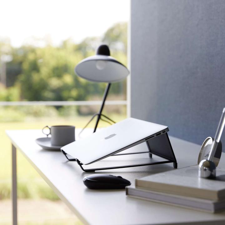 Produktbild Yamazaki Tablet-/Laptophalter mit Doppelfunktion TOWER