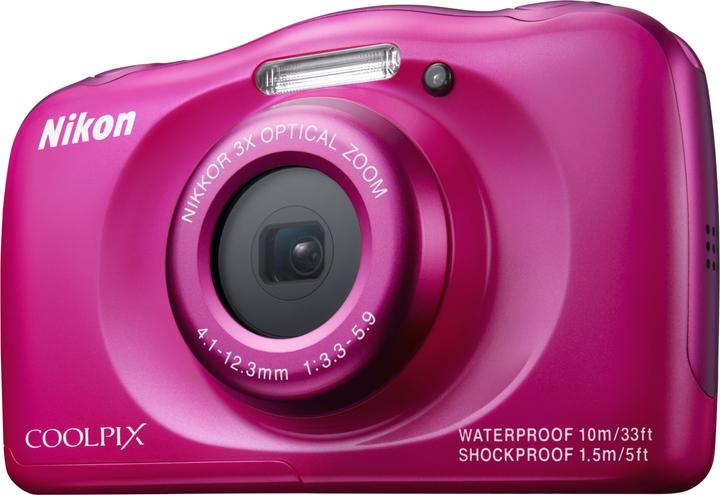 Actual product image Nikon Coolpix S33, waterproof up to 10m (13.20 Mpx, 1/3.2")