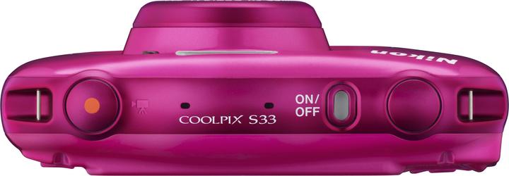 Actual product image Nikon Coolpix S33, waterproof up to 10m (13.20 Mpx, 1/3.2")