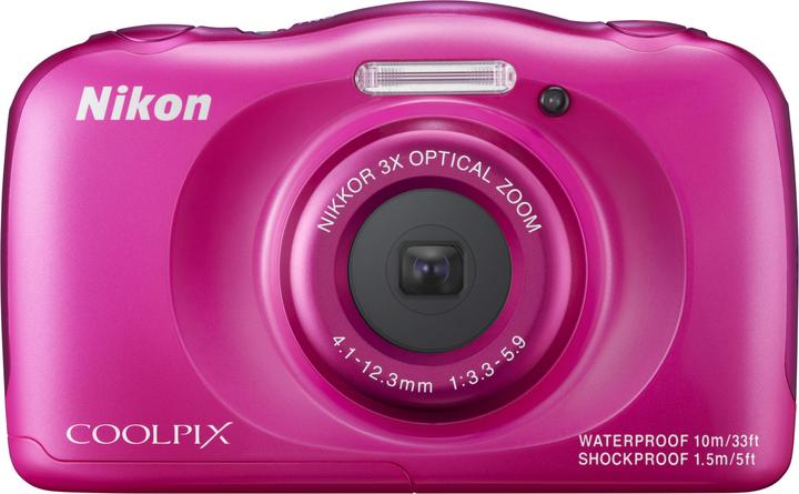 Actual product image Nikon Coolpix S33, waterproof up to 10m (13.20 Mpx, 1/3.2")