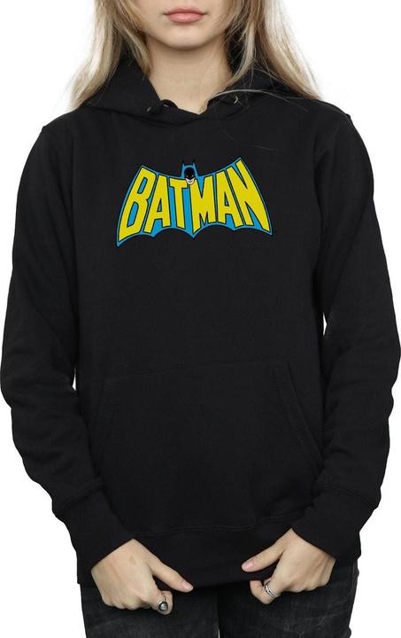 Immagine prodotto Batman Retro Logo Felpa con Cappuccio Donna (XXL)