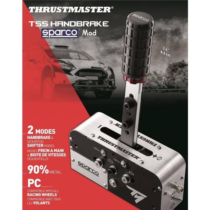 Actual product image Thrustmaster TSS Handbrake Sparco Mod+ (Xbox Series S, PS4, Xbox One S, PC, Xbox One X, Xbox Series X)