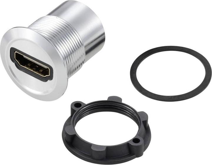 Immagine prodotto Tru Components TC-11980452 Presa adattatore pannello HDMI Presa HDMI - Presa HDMI S (HDMI)