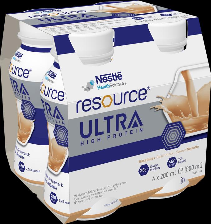 Actual product image Resource Ultra (Hazelnut, 4 pcs., 1006 g)