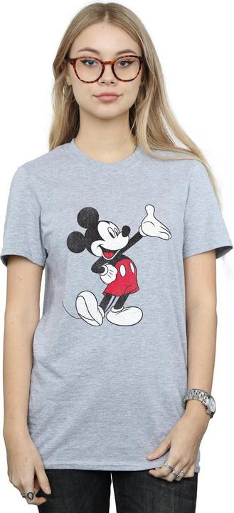 Immagine prodotto Disney Maglietta Donna/Ladies Traditional Wave Mickey Mouse Boyfriend (XL)
