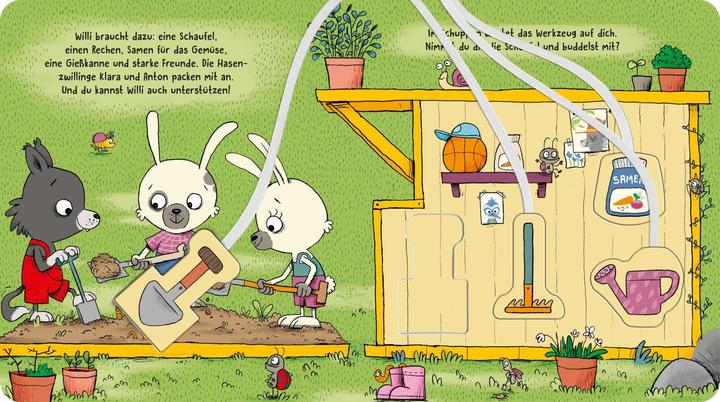 Produktbild Willi Wölfchen: Wir buddeln im Garten! (Deutsch, Julia Klee, Nikolai Renger, 2023)