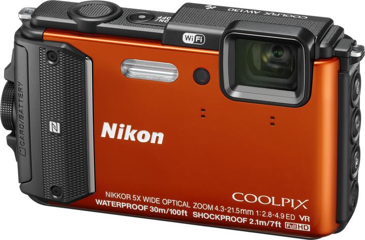 Nikon Coolpix AW130 (16 Mpx, 1/2,3'')