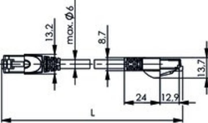 Image du produit Telegärtner MP8 FS 600 (S/FTP, CAT6a, 50 m)