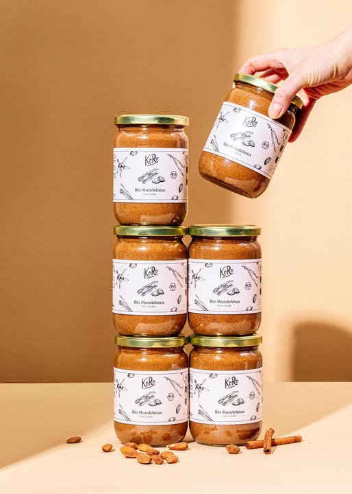 Image du produit KoRo Bio Mandelmus mit Vanille und Zimt