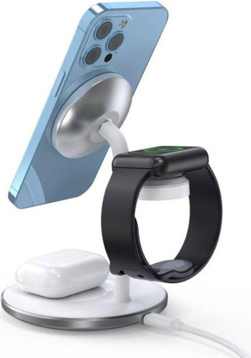 Actual product image Choetech 3 in 1 Charging Station (15 W)
