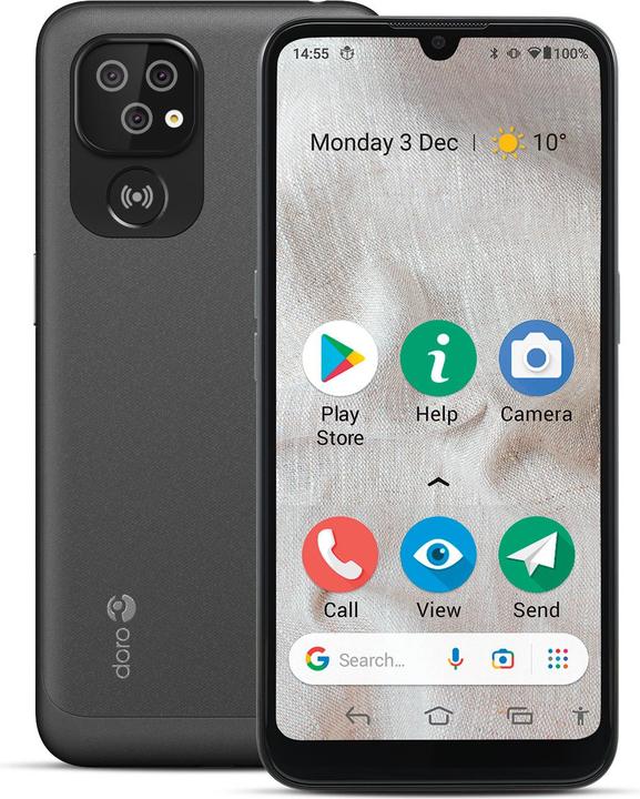 Image du produit Doro 8100 (32 Go, Gris, Grey, 6", SIM simple, 13 Mpx, 4G)