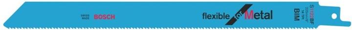 Image du produit Bosch Professional Zubehör Lame de scie sabre S 1122 BF Flexible pour métal, paquet de 2