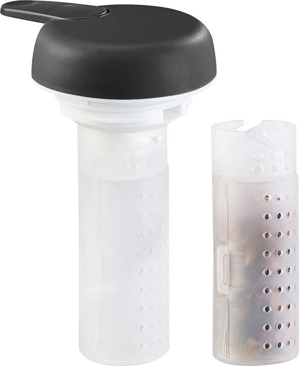 Produktbild Rosenstein & Söhne 2in1-Vakuum-Isolierkanne für Kaffee und Tee, mit Teesieb, 1 Liter (1 l)