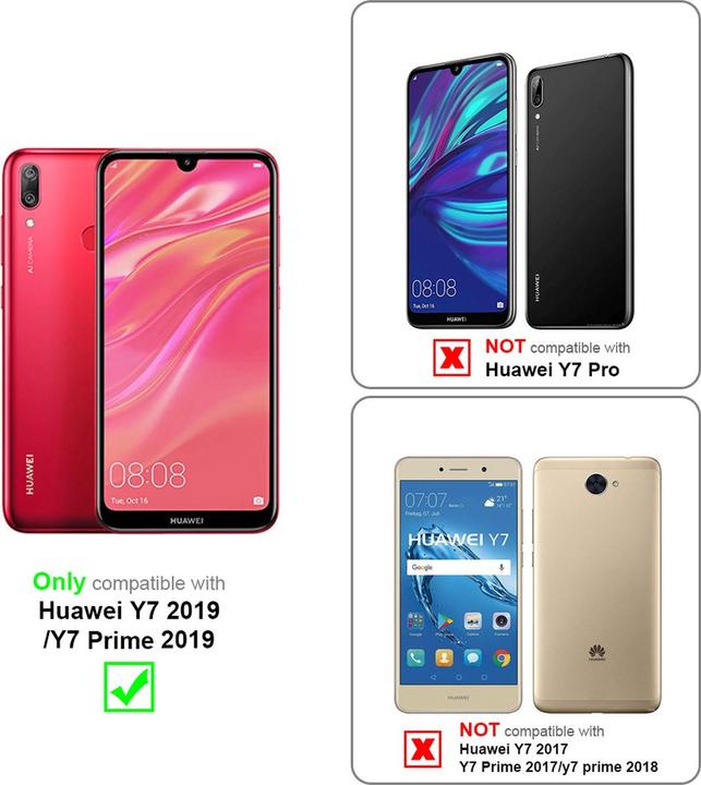 Productafbeelding Cadorabo TPU Candy Cover (Huawei Y7 (2019), Huawei Y7 Prime (2019))