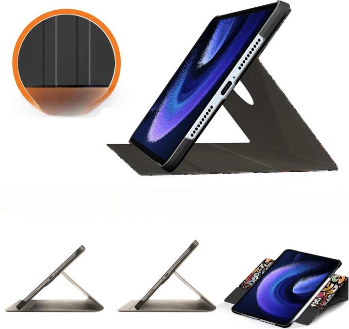 Actual product image Cover-Discount Xiaomi Pad 6 - Protective Cover Comics (Xiaomi Pad 6)