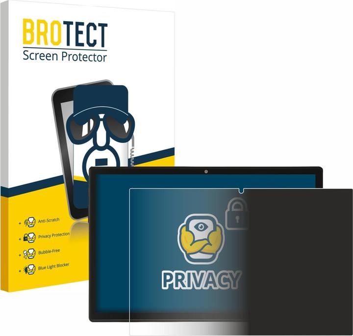 Produktbild BROTECT Sichtschutzfolie Anti-Spy Privacy Folie Blaulicht-Schutz (1 Stück, A150)