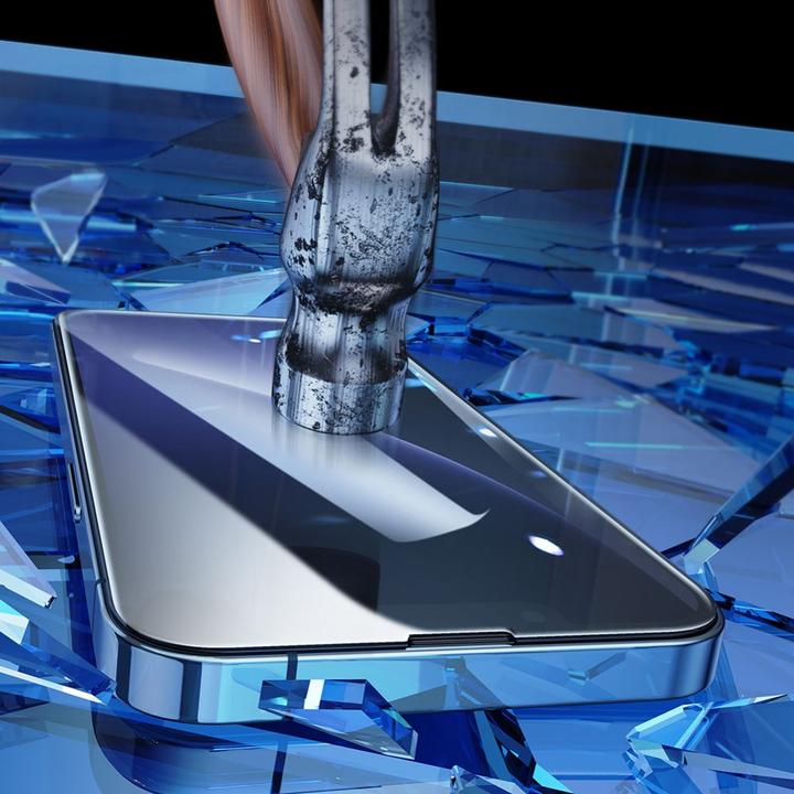 Image du produit Joyroom Easy Fit Verre plein écran tempéré avec support de montage pour iPhone 14 Pro Max (6.7 ") (J (1 pièce(s), Apple iPhone 14 Pro Max)