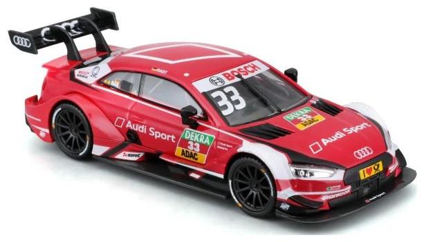 Produktbild Bburago Diecast 1:32 Race in Acrylic Box Audi RS 5 DTM #33 Red Ages 5+ 18-41160