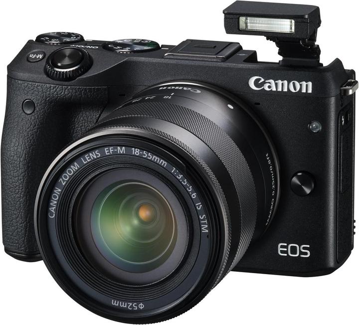 Canon EOS M3, 18-55mm IS STM Kit (24.20 Mpx, APS-C / DX)