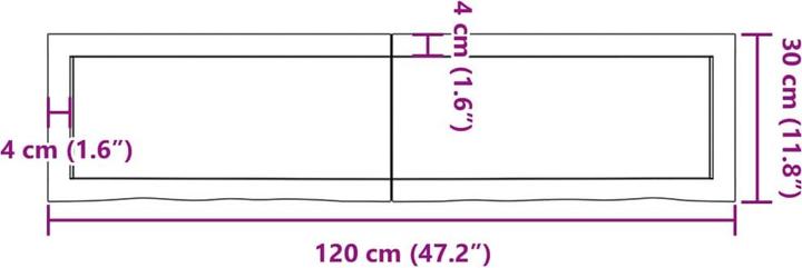 Image du produit VidaXL Emerald (120 x 30 x 4 cm)