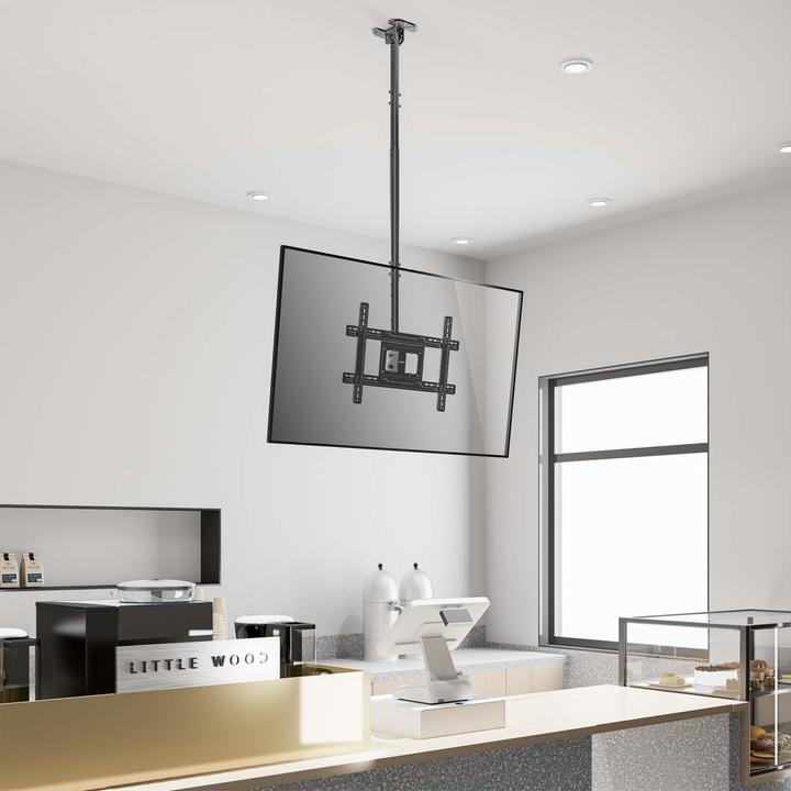 Produktbild Manhattan Höhenverstellbare TV-Deckenhalterung, neig- und schwenkbar (Decke, 80", 50 kg)