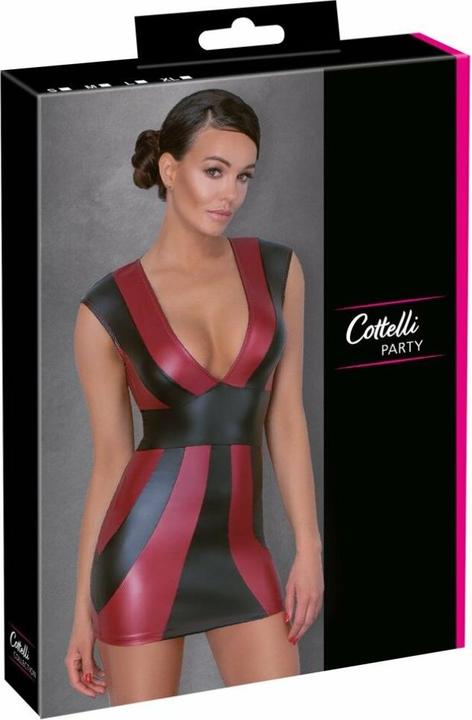 Productafbeelding Cottelli Collection Jurk rood/zwart S (S)