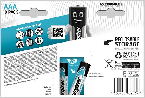 Produktbild Energizer Max Plus Alkaline (10 Stk., AAA)