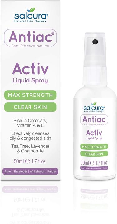 Produktbild Salcura Antiac Activ Liquid Spray 50 ml (Reinigungstücher, 50 ml)