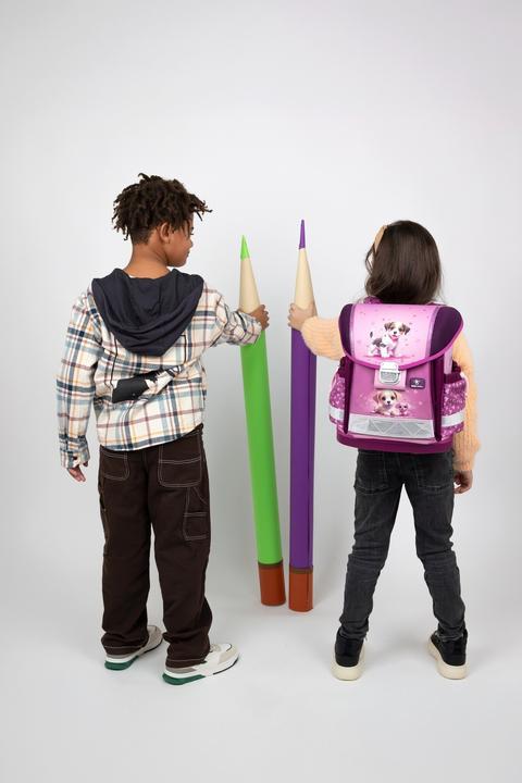 Produktbild Belmil CLASSY Schulrucksack-Set Little Puppies (19 l)