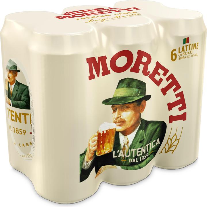 Birra Moretti L'Autentica (6 x 50 cl)